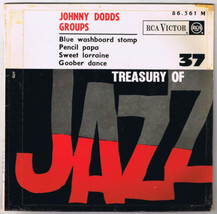 Johnny Dodds Groups 45 rpm Treasury Of Jazz 37 Blue Washboard Stomp Pencil Papa - £3.68 GBP