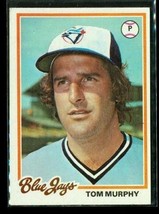 Vintage 1978 TOPPS Baseball Trading Card #103 TOM MURPHY Toronto Blue Jays - £6.72 GBP