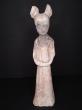 Tang Dynasty painted Terracotta figure of a Court Lady - £1,420.49 GBP