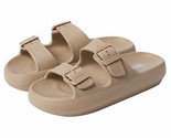 32 Degrees Ladies&#39; Size Medium (7.5-8.5) Buckle Sandal, Beige - $15.00