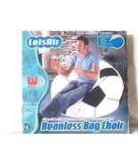 SOCCER BALL CHAIR: INFLATABLE [Beanless Bag Chair] by Bestway(R) LeisAir - £15.73 GBP
