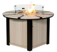 40&quot; SAVANNAH FIRE PIT TABLE - 4 Season Outdoor Poly Lumber Round Firepit... - $2,629.97+