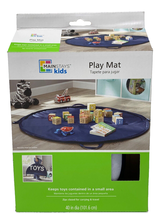 Play Mat Portable Toy Carrier For Kids Navy Blue - £9.99 GBP