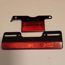 HARLEY DAVIDSON Licence Plate Bracket &amp; Rear Licence Plate Bar Reflector... - $38.53 CAD