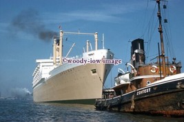 SL0074 - P&amp;O Liner -  Oronsay &amp; London Tug Contest - photograph 6x4 - £2.16 GBP