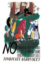 Sindicats Agricoles by Evarist Mora Rosello - Art Print - £17.39 GBP+