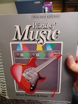 Silver Burdett World Of Music Teachers Edition  Grade 7 Spiral Bound - $19.79