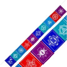 Pagan Tibetan Prayer Peace Flags or Banner! - $10.84