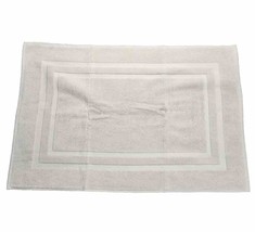 Wamsutta Classic Turkish Bath Mat Tub Mat Taupe 24 x 36 in - £19.30 GBP