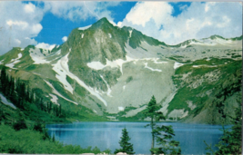 Mountain Grandeur Towering Peaks and Ageless Colorado Postcard Posted 1930 - £4.05 GBP