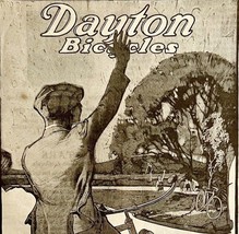 1920 Dayton Bicycles Advertisement Transportation Davis Sewing Co Epheme... - £16.57 GBP