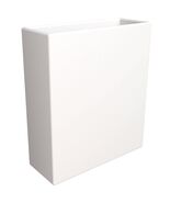 LeisureMod Thistle 2-Piece Fiberstone and MGO Clay Planter Set, Mid-Cent... - €210,53 EUR