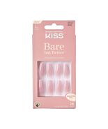 KISS BARE BUT BETTER TRU NUDE NAIL SHADES 28 NAILS (GLUE INCLUDED) #BN05 - $7.59