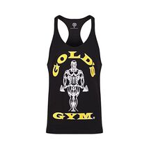 Gold's Gym Men's Muscle Joe Premium Stringer Vest - Black, Medium  - $32.00