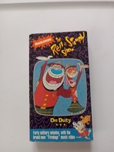 The Ren &amp; Stimpy Show - On Duty Vhs Video Tape Nickelodeon 1994 Sony Wonder Euc - £7.39 GBP