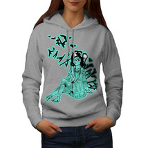 Wellcoda Asian Girl Mystic Womens Hoodie, Cuteness Casual Hooded Sweatshirt - £30.24 GBP