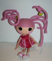 Lalaloopsy Full Size Doll 12&quot; Pink Silly Hair Jewel Sparkles Dress Shoes Plastic - $13.55