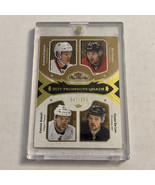 2016-17 Fleer Showcase Hot Prospects Quads Andreas Englund Ben Harpur Ro... - $18.70