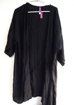 Adore Me Women&#39;s Pajama Top Robe Sleepwear 08476 Black Small - $9.49