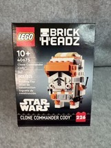 LEGO 40675 Star Wars Brickheadz Clone Commander Cody 147pcs New - £22.16 GBP