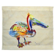 Betsy Drake Heathcliff Pelican B Outdoor Wall Hanging 24x30 - £39.56 GBP