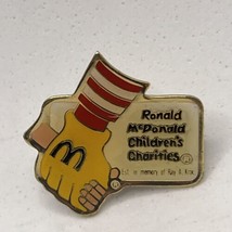 McDonald’s Ronald McDonald Children’s Charities Restaurant Enamel Lapel Hat Pin - £4.70 GBP