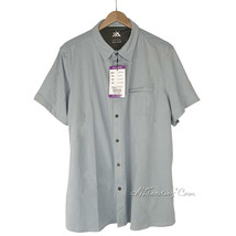 NWT Zeroxposur Men&#39;s Travel Tech Knit Shirt UPF30+ Lightweight Glacier 2... - $34.99