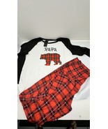 Sheila’s Mens Med Long Sleeve T-Shirt &amp; Pants Papa Bear Pajamas New - €14,56 EUR