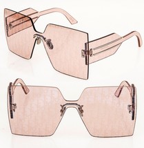 Christian Dior Club Pink Mirror Print Oblique Diorclub M5U Sunglasses CD40117U - £631.01 GBP