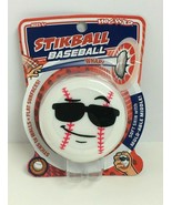 HogWild White Stikball Baseball W/Face Soft Skin With Mold-Able Middle! Toy - £7.77 GBP