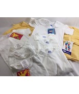 10 One Piece Bodysuit Yellow White Garanimals Cuddle Towne 18 Months 21538 - $19.80