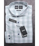 Hugo Boss $198 Men Max Sharp Performance Stretch Cotton Dress Shirt 38 1... - €61,70 EUR Hugo Boss $198 Men Max Sharp Performance Stretch Cotton Dress Shirt 38 1... - €61,70 EUR