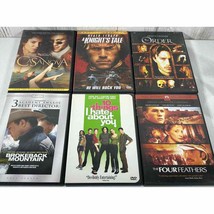 Heath Ledger Movies Lot 6 DVDs Knights Tale 10 Things I Hate About You - £7.68 GBP