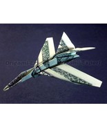 F-15C STRIKE EAGLE Jet Fighter Money Origami - Dollar Bill Art - Militar... - $27.28 CAD