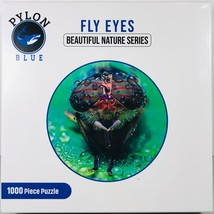 Fly Eyes - Beautiful Nature Series - 1000 Piece Puzzle Pylon Blue New Se... - $9.85