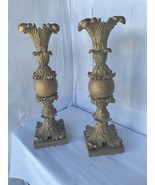 VINTAGE PAIR OF 19TH- 20TH CENTURY FRENCH NEOCLASSICAL TABLETOP CANDLE H... - $319.43 CAD