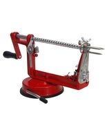 Apple Peeler Slicer 3-in-1 Stainless Steel Hand-cranking Red Cores Peels... - €22,52 EUR