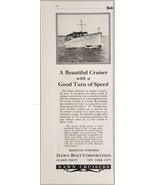1927 Print Ad The Dawn 38-Foot Cruiser Boat 65-HP Kermath Motor New York... - £16.67 GBP
