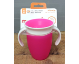 Munchkin® Miracle® 360° Spoutless Trainer Sippy Cup, 7 oz, Pink, Unisex - £8.62 GBP