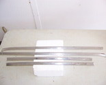 1965 CHRYSLER NEW YORKER 2D HT REAR WINDOW OUTSIDE TRIM OEM 4 PCS - £89.91 GBP