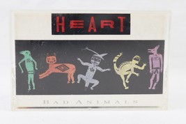 VINTAGE 1987 Heart Bad Animals Cassette Tape - £11.67 GBP