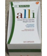 Alli diet pills refill pack 120 capsules, Exp 2027 - $109.69 CAD