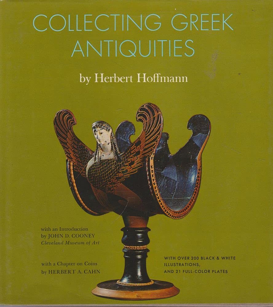 Collecting Greek antiquities hoffmann, herbert - $9.87