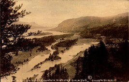 Vintage Rppc - View From Crown Point Columbia Highway, Oregon. #265 BK50 - £3.72 GBP