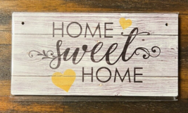 Home Sweet Home - Wood Sign Vintage Novelty Sign NEW! - £3.89 GBP