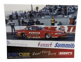 Robert Patrick Racing 2000 Official NHRA Souvenir 11&quot; X 8.5&quot; Hero Card - £7.90 GBP