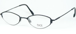 Face Stockholm Softly 422 Matte Black Eyeglasses Glasses Metal Frame 44-19-135mm - £41.95 GBP