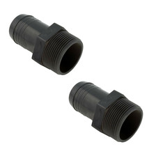 Hayward SPX1091Z2PAK2 1.5&quot;MIP x 1.5&quot; Hose Male Insert Barb Adapter - Pack of 2 - £14.61 GBP