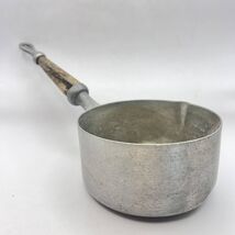 Vintage Collectible Cookware Scoop Sauce Pan Pot Aluminum Wood Handle Ma... - $240.00