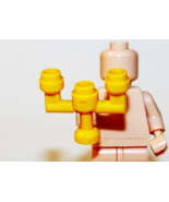 PAPBRIKS Yellow Candle Holder Custome Rare Minifigures - $4.90 CAD